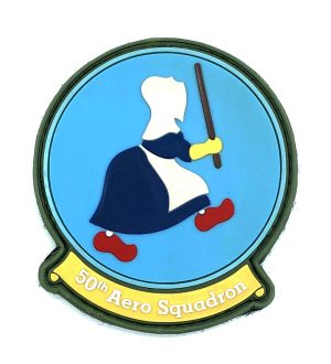 50th Aero Squadron, WWI Tribute 3.5" PVC Patch