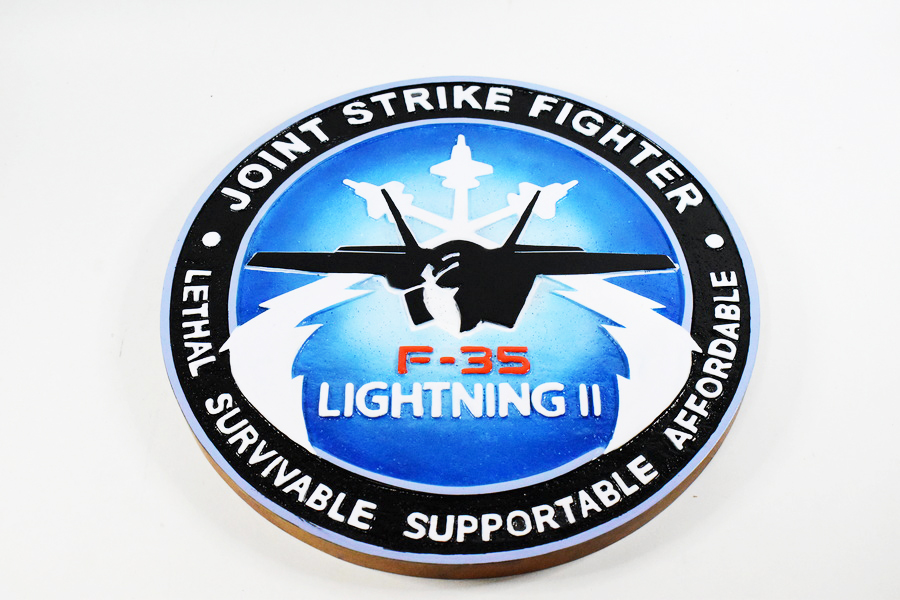Lockheed Martin® F-35C Lightning II®, 5 inch, Hook and Loop