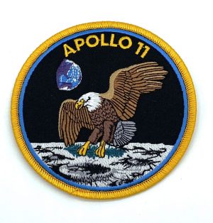 Apollo 11 Patch – Hook and Loop, 4"