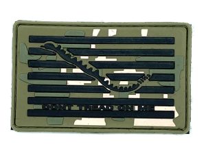 Don't Tread On Me OCP, PVC Shoulder Patch with Hook and Loop