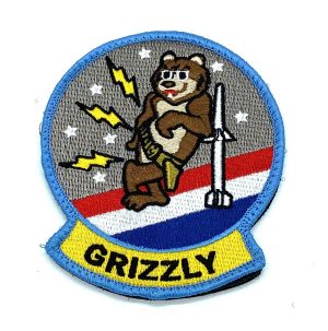 EA-18 Grizzly Shoulder Patch –  With Hook and Loop
