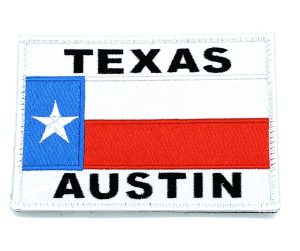 Austin Texas Patch – Hook and Loop