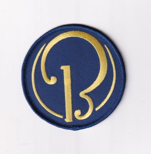 Beechcraft Blue and Gold Logo Shoulder Patch