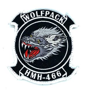 HMH-466 Wolfpack Crazy Wolf Patch