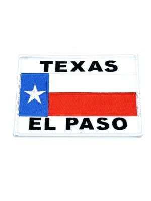 El Paso Texas Patch – Plastic Backing, Sew On
