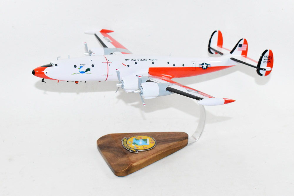 Lockheed Martin® NC-121K Constellation®, VXN-8 Project Magnet Paisano Dos, 18″ Mahogany Model
