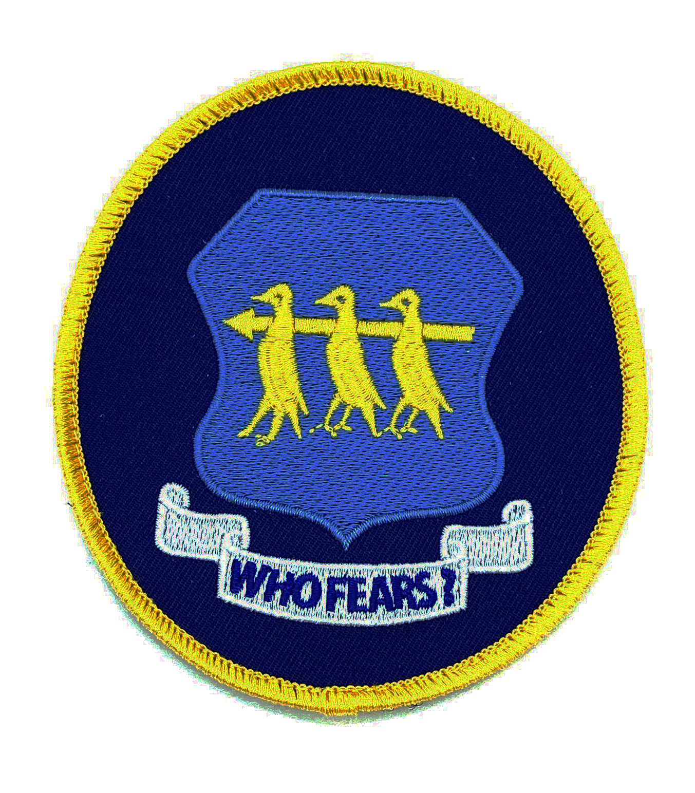 301st Bombardment Wing (Medium) Patch, 4 inch, Hook and Loop