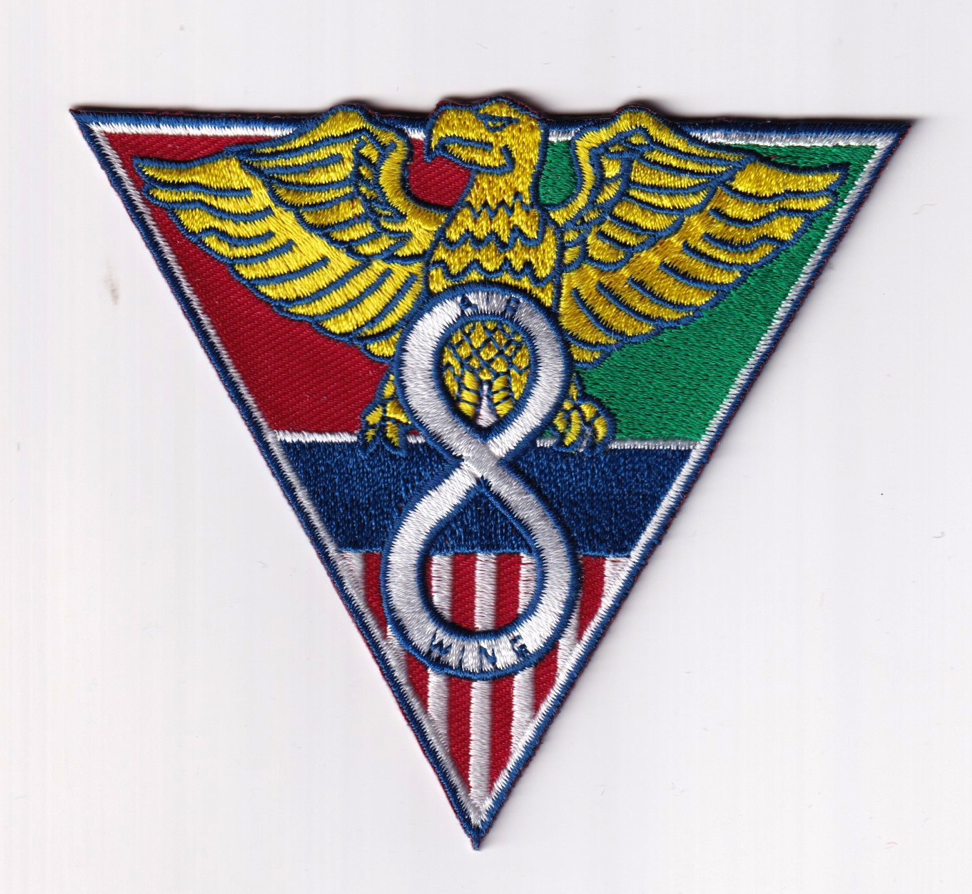Carrier Air Wing CVW-8 Patch – Hook and Loop, 4"