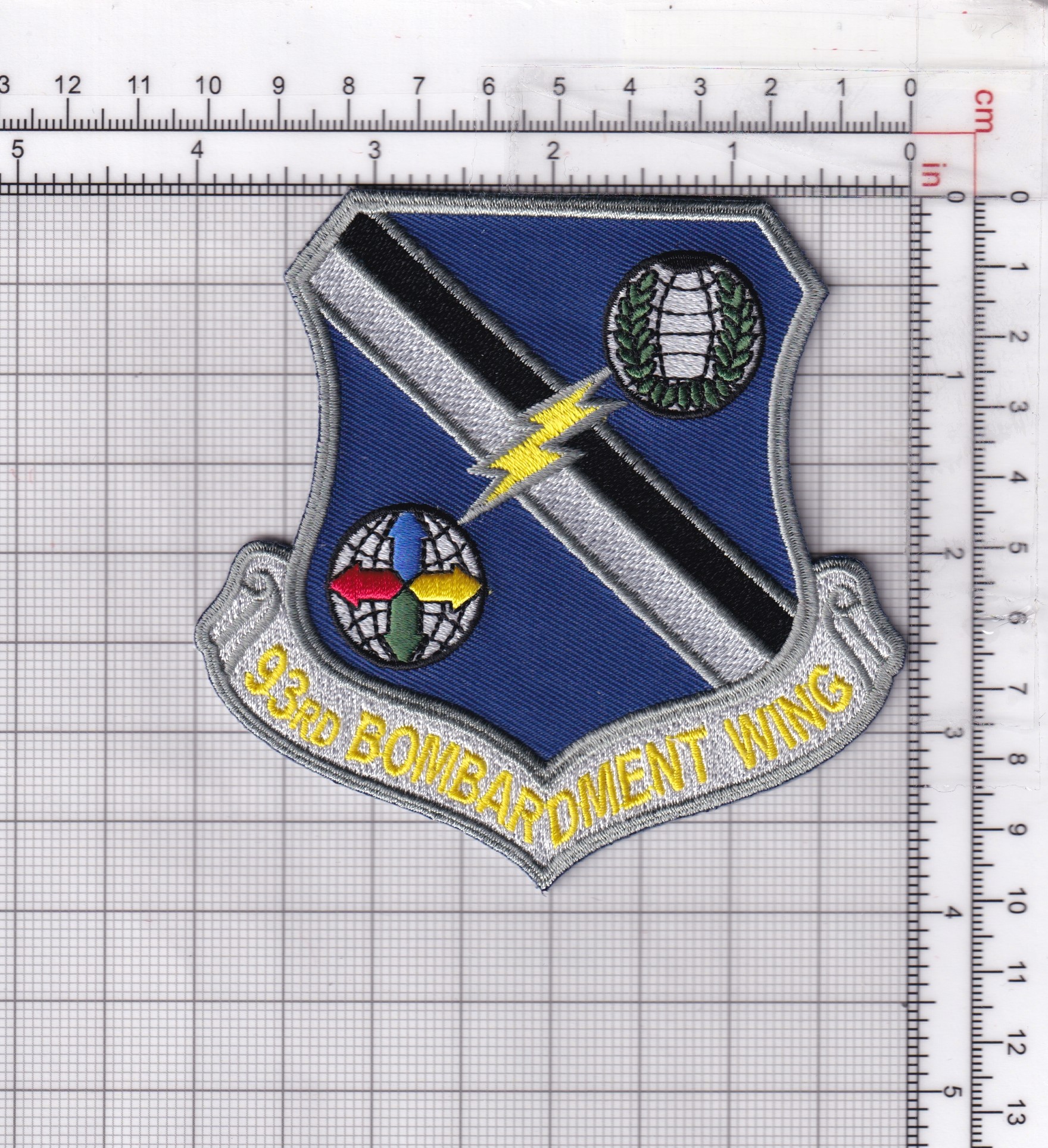 USAF Security Forces Patch – With Hook and Loop - Squadron USAF Security Forces Patch – With Hook and Loop - Squadron