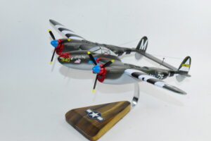 Lockheed® P-38 Lightning®, My Little Pig 370th FS, 485th FG, Mahogany Scale Model