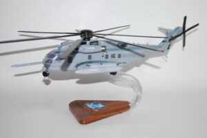 Sikorsky® CH-53E SUPER STALLION™, HMH-366 Hammerheads (16), 1/74th (16") Scale Mahogany Model (Clearance)