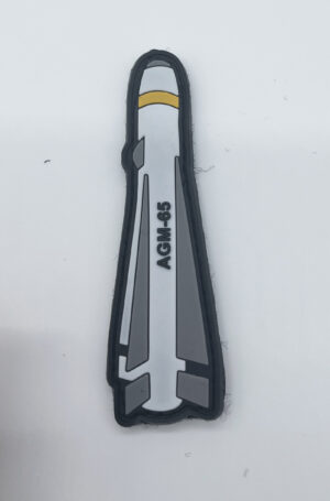 AGM-65 Maverick Missile Patch, 4 inches, Hook and Loop