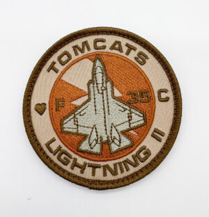 VMFA-311 Tomcats, F-35C Tan Shoulder Patch,