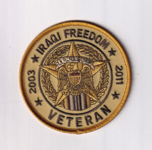 OIF Veteran Patch