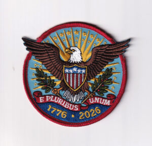 250th Birthday of the United States Patch