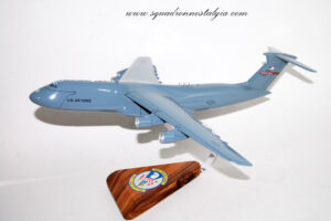 Lockheed Martin® C-5B Galaxy®, 337th Airlift Squadron, 18" Mahogany Scale Model