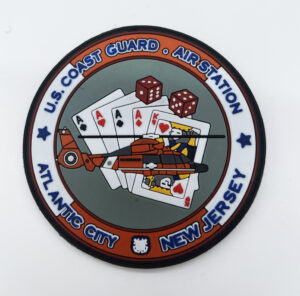 Coast Guard Air Station New Jersey/ Atlantic City PVC Patch, 4 inch