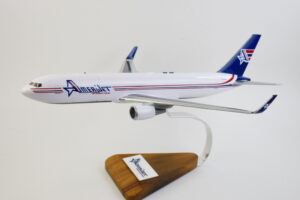 Amerijet B767, 18 inch Mahogany Model