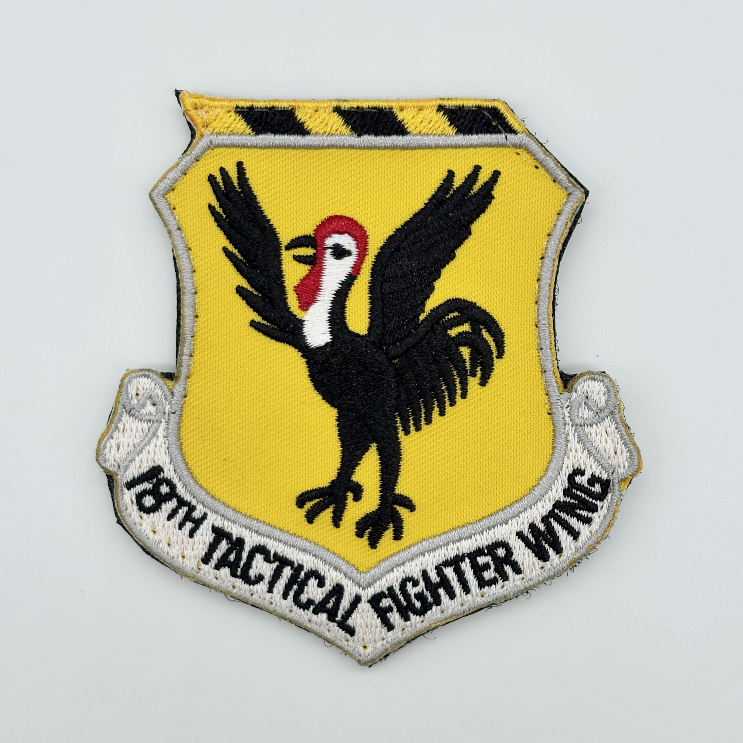 8th Tactical Fighter Wing Patch – With Hook and Loop, 3.5