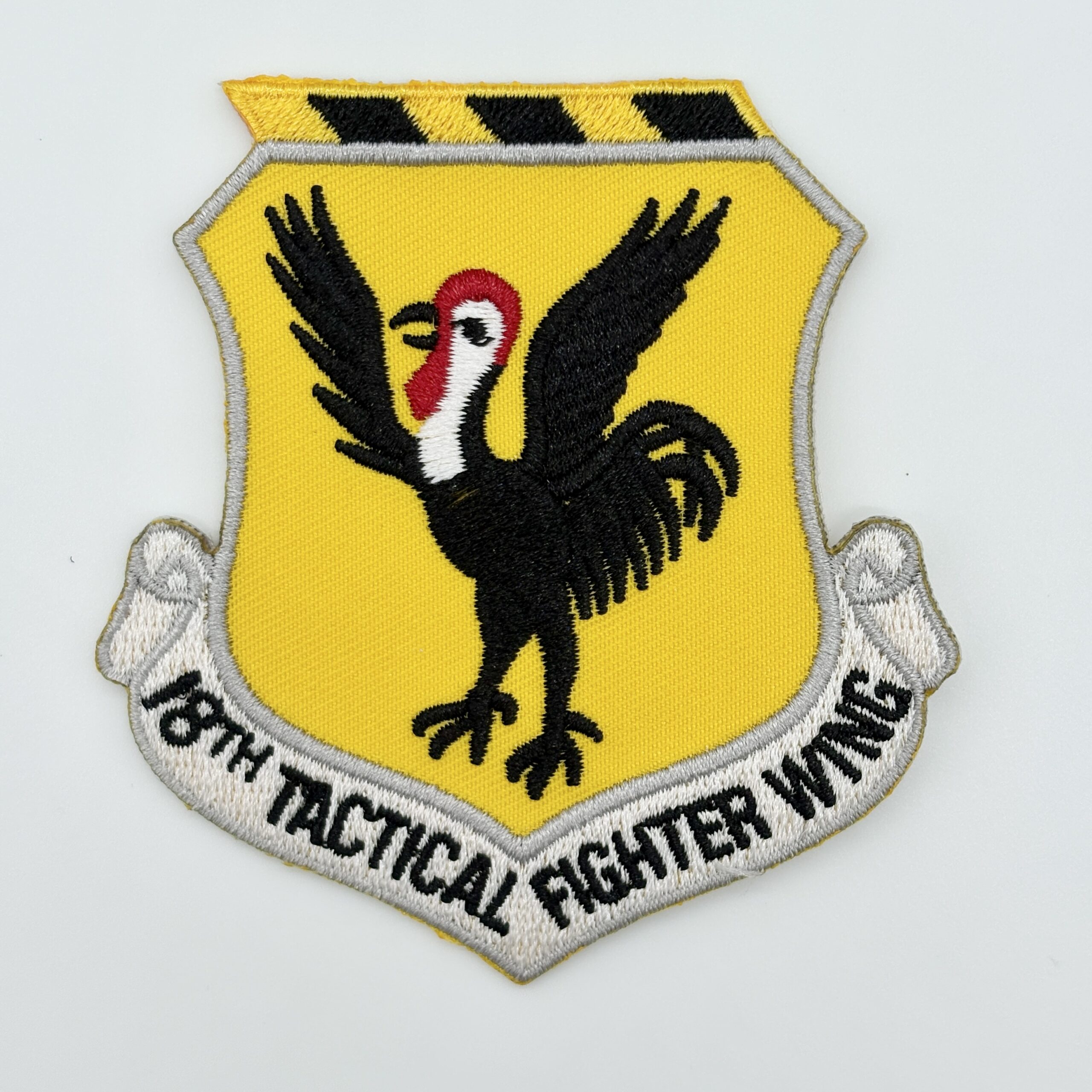 8th Tactical Fighter Wing Patch – With Hook and Loop, 3.5
