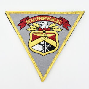 MCAS Cherry Point Patch – Embroidered, Hook and Loop, 4 Inch