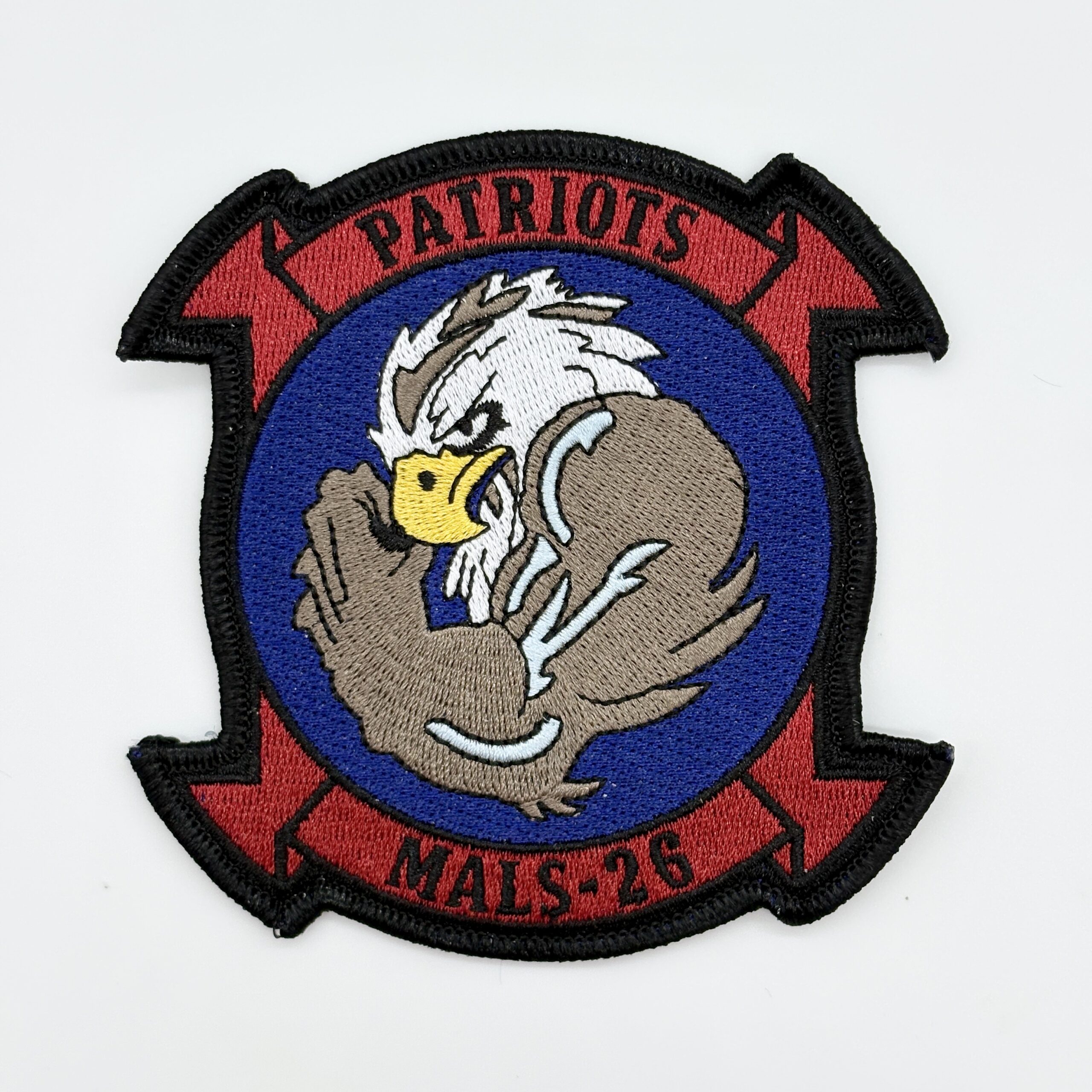 4th Fighter Squadron Fighting Fuujins Patch – Embroidered, Iron-On