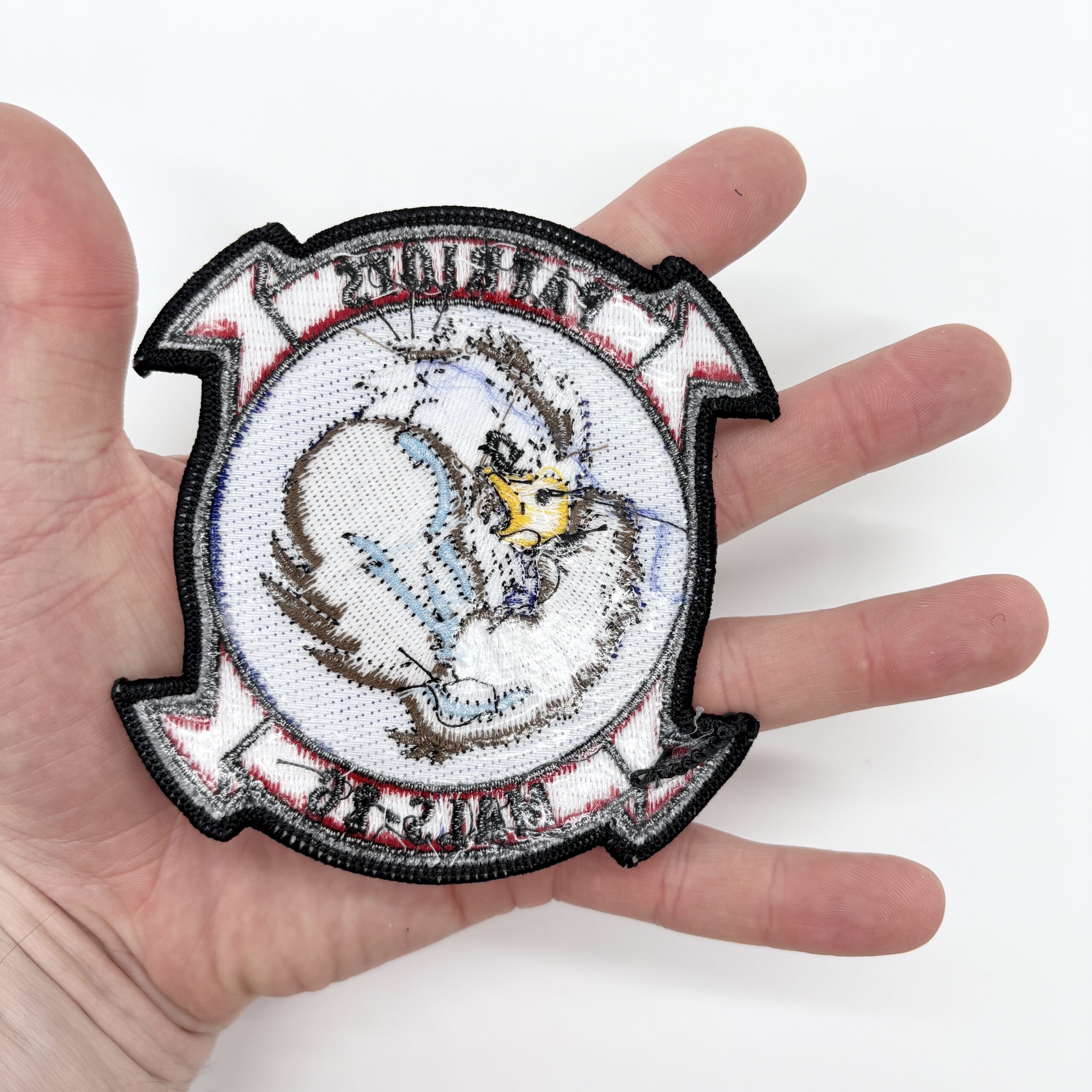 4th Fighter Squadron Fighting Fuujins Patch – Embroidered, Iron-On
