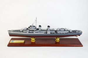 USS Renshaw (DD-499) 24 inch Mahogany Ship