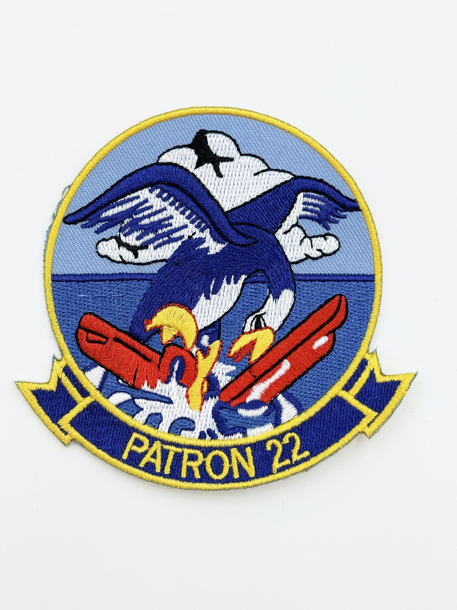 4th Fighter Squadron Fighting Fuujins Patch – Embroidered, Iron-On