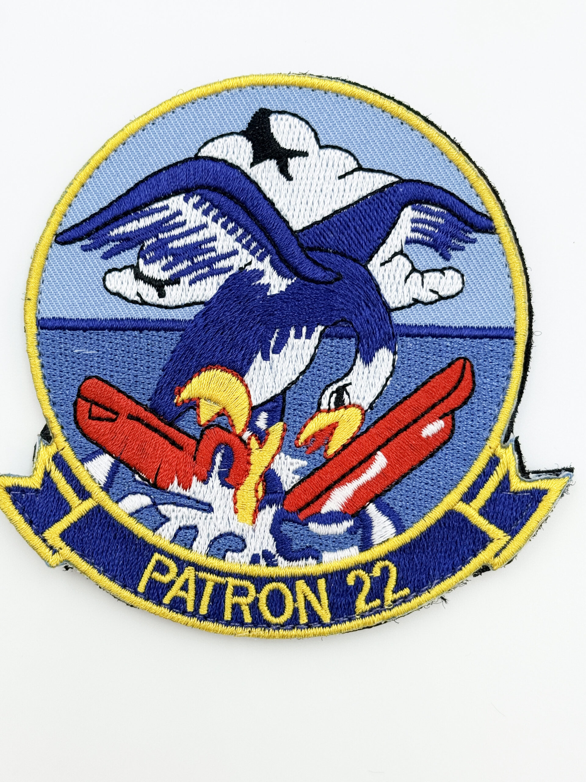 4th Fighter Squadron Fighting Fuujins Patch – Embroidered, Iron-On