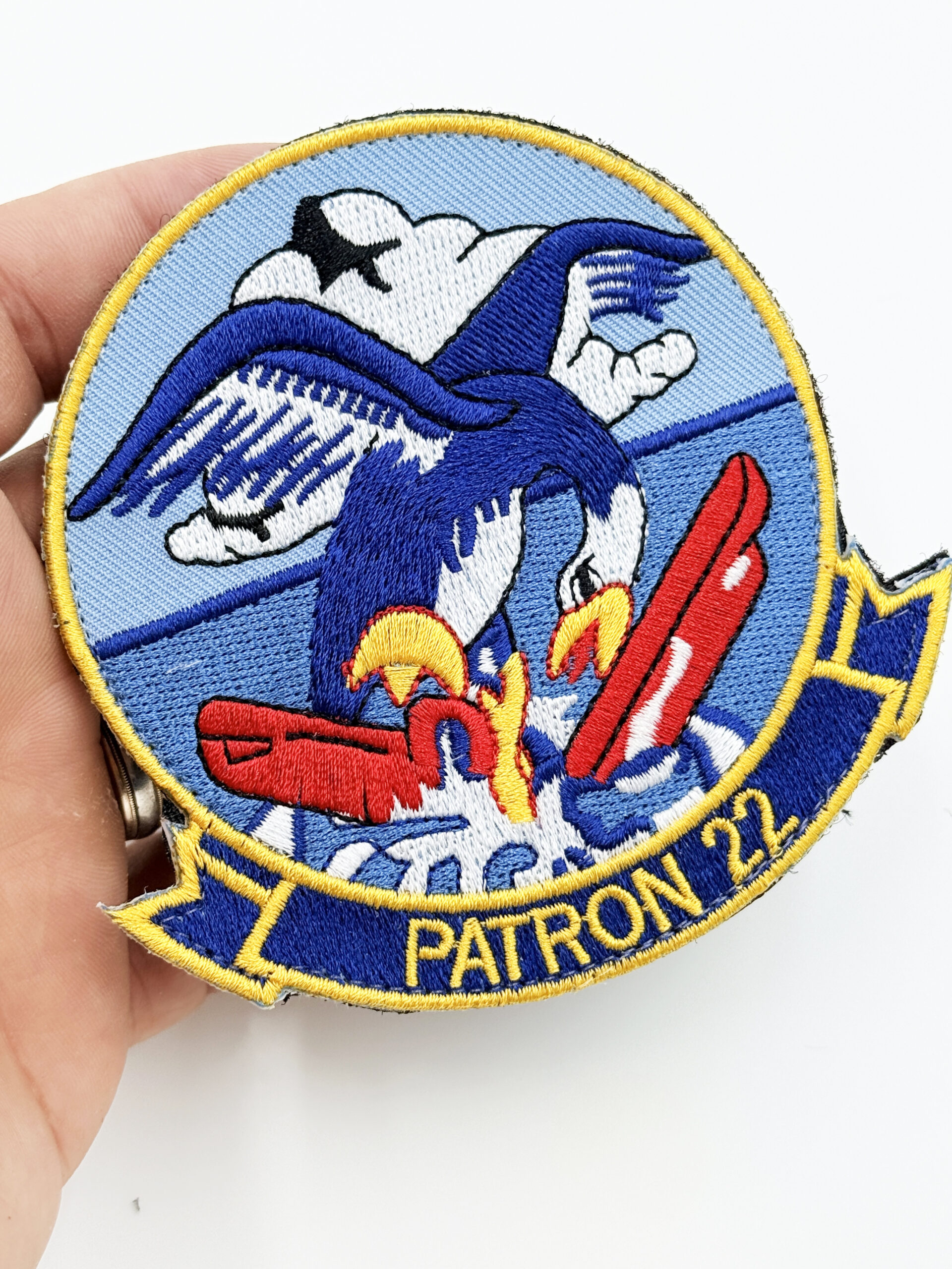 4th Fighter Squadron Fighting Fuujins Patch – Embroidered, Iron-On