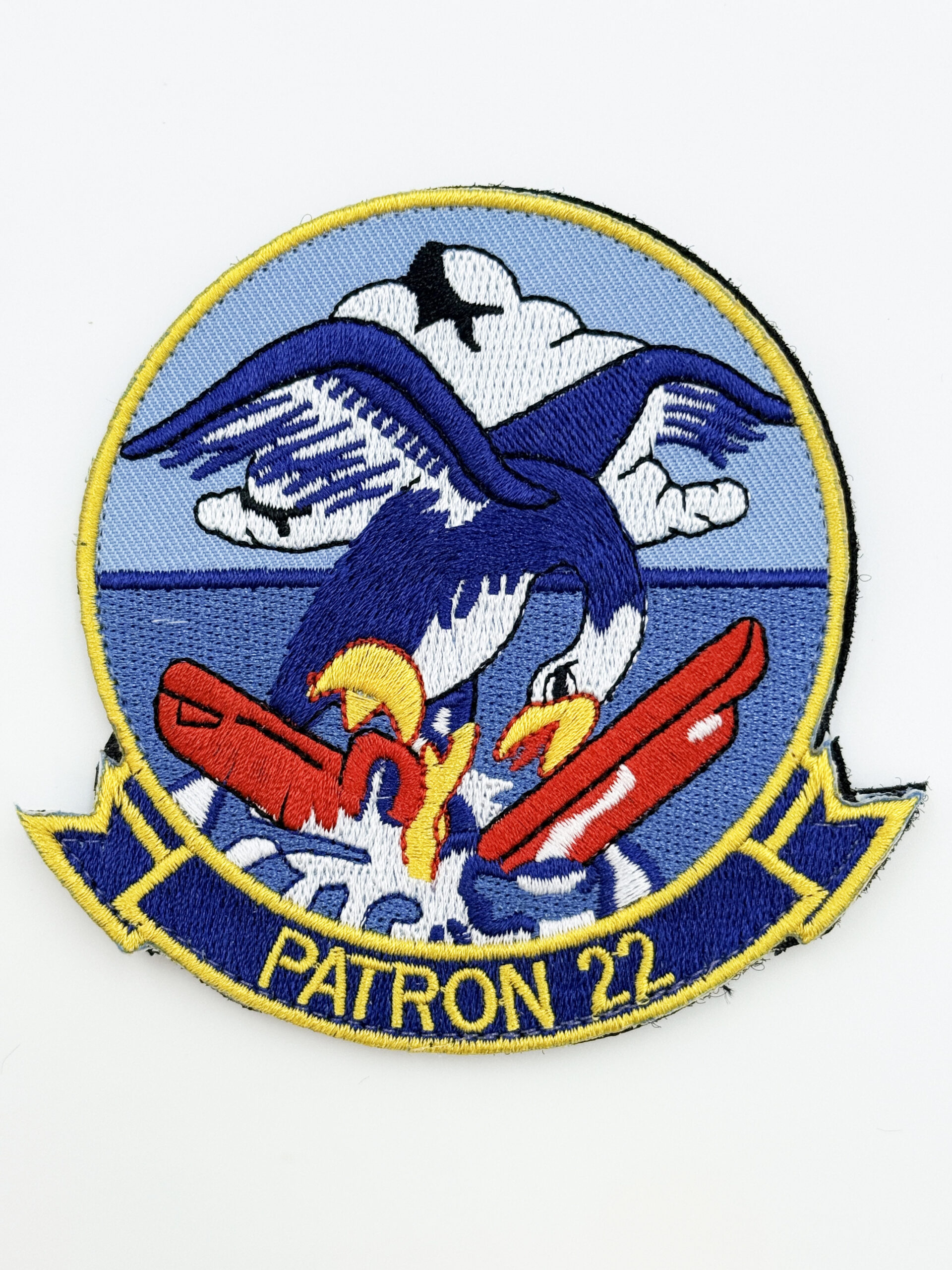 4th Fighter Squadron Fighting Fuujins Patch – Embroidered, Iron-On