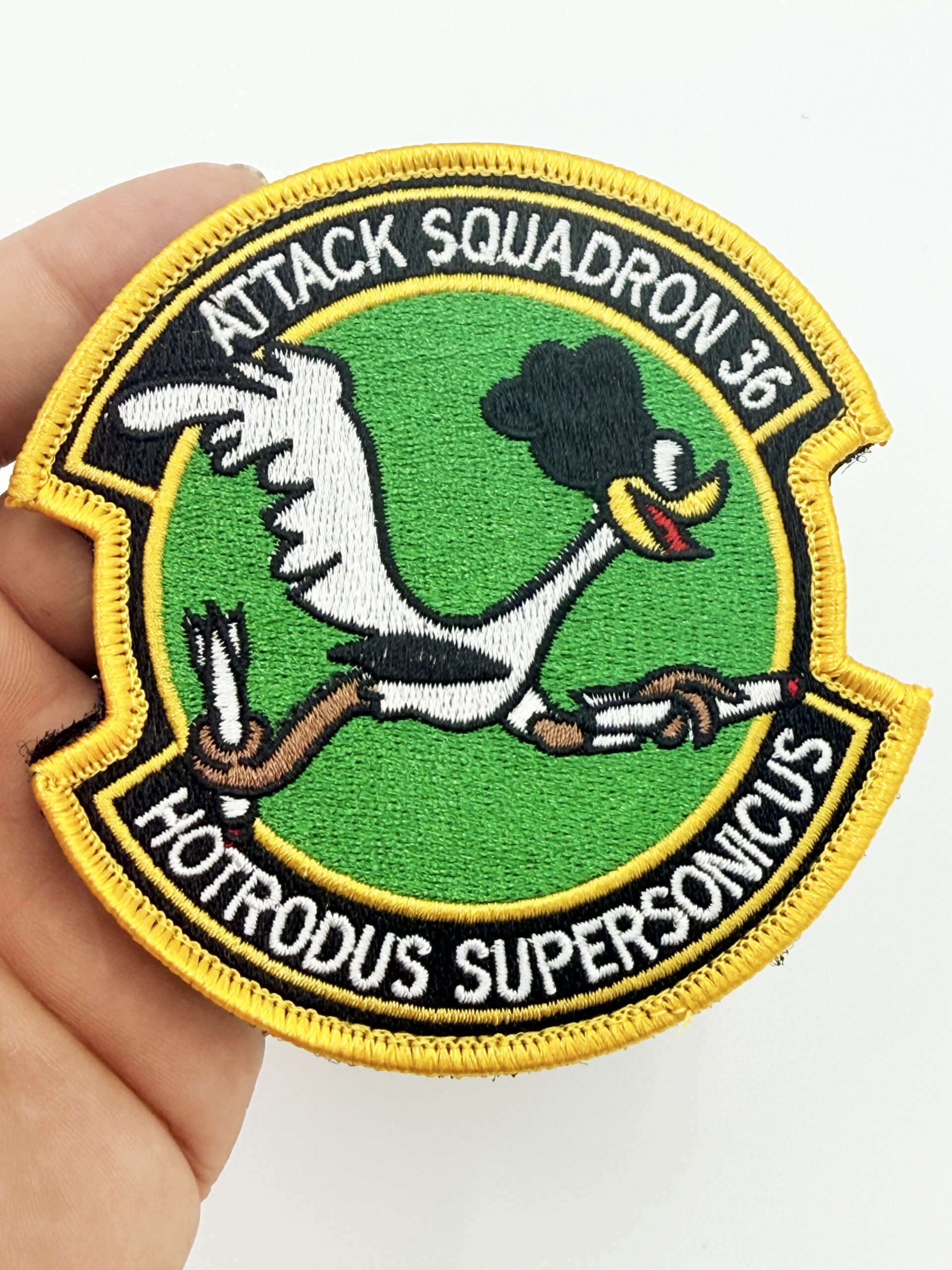 4th Fighter Squadron Fighting Fuujins Patch – Embroidered, Iron-On