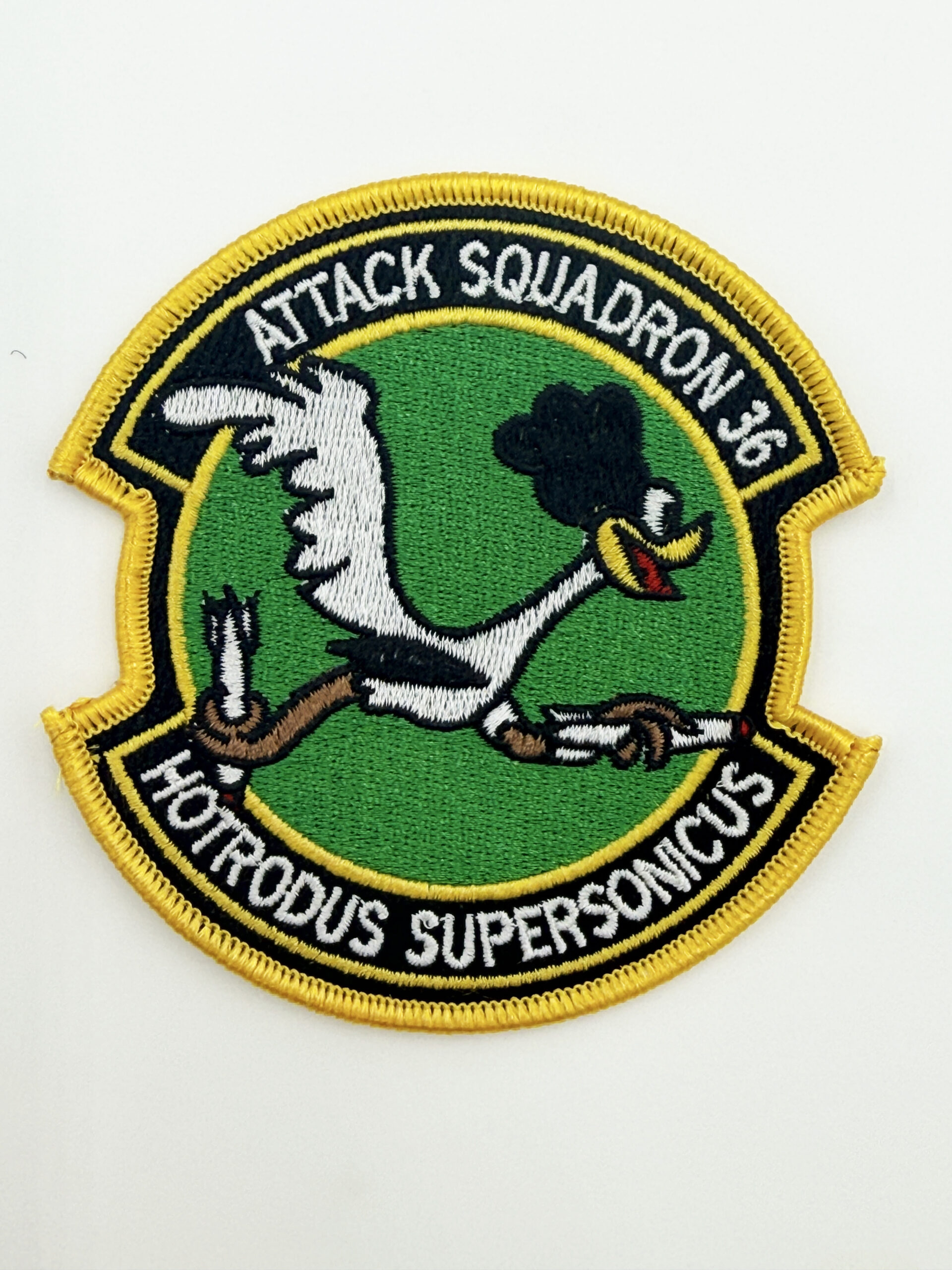 4th Fighter Squadron Fighting Fuujins Patch – Embroidered, Iron-On