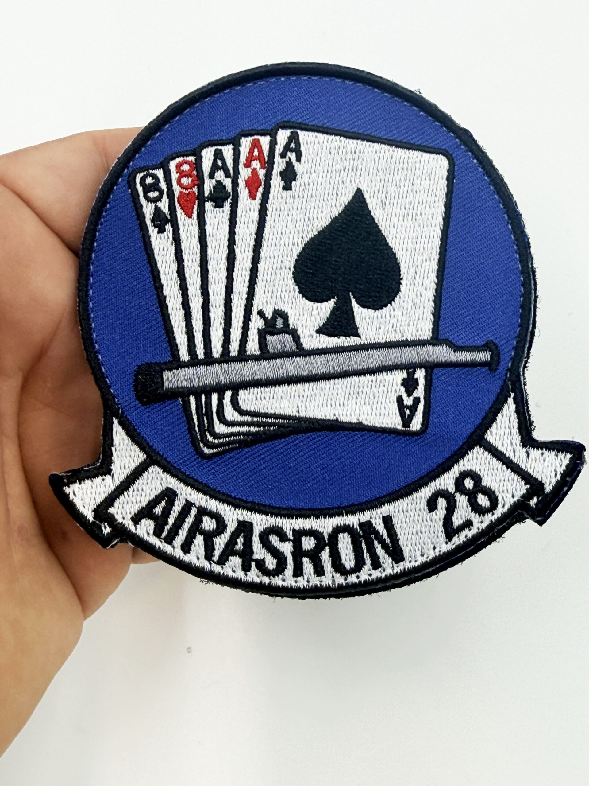 4th Fighter Squadron Fighting Fuujins Patch – Embroidered, Iron-On