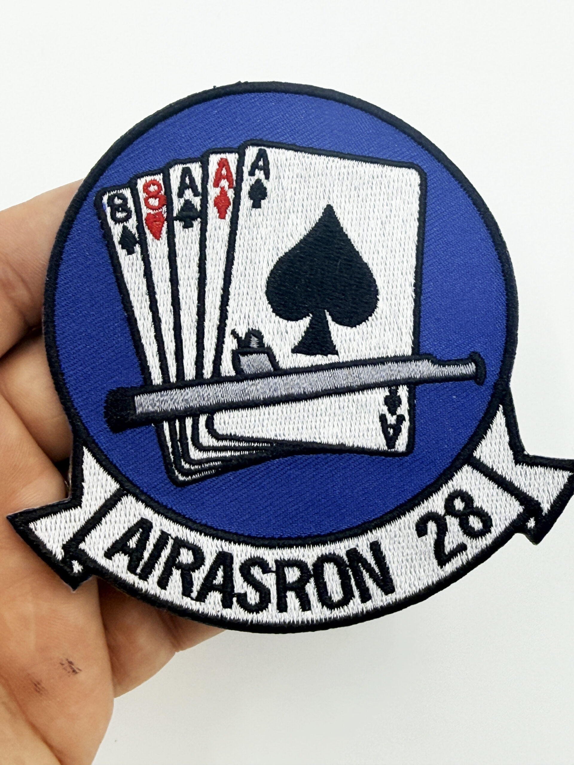 4th Fighter Squadron Fighting Fuujins Patch – Embroidered, Iron-On