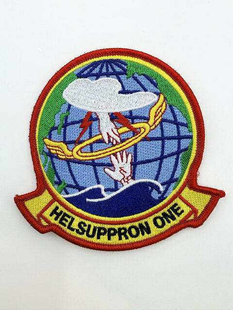HC-1 Fleet Angels Squadron Patch – With Hook and Loop, Embroidered, 4"